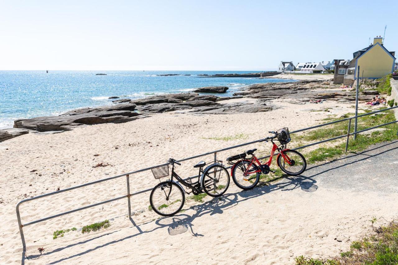 Au Coeur De Treffiagat - Maison Pour 6 - 300M De La Plage Kültér fotó